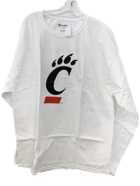 Cincinnati Bearcats "C" Tee - White
